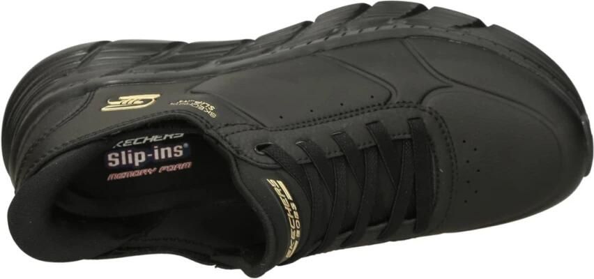 Skechers Dames Slip Ins Sneakers Hands Free Black - Foto 6