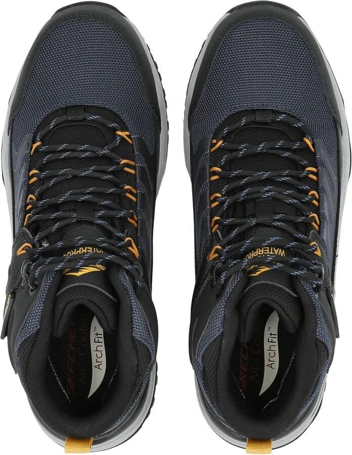 Skechers Wandelschoenen Arch Fit Dawson-Raveno 204634 NVBK Zwart Blauw - Foto 5