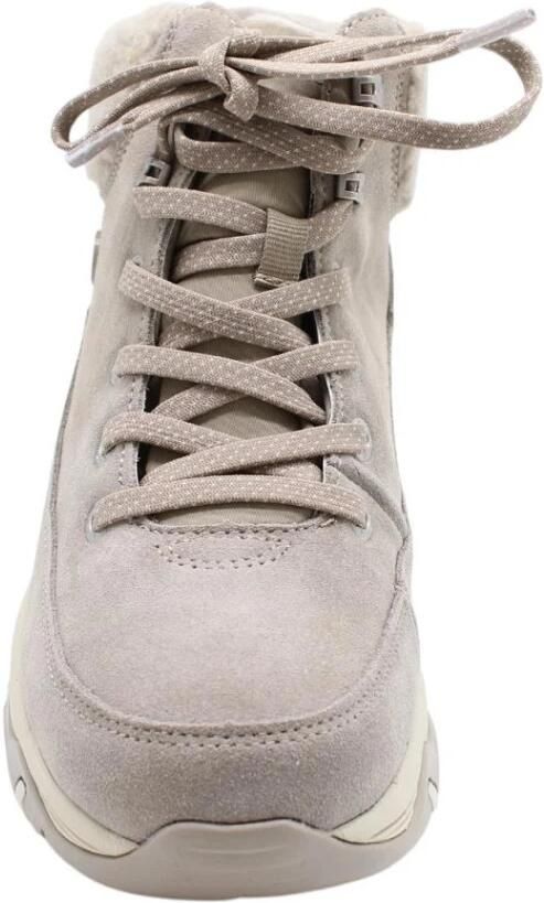 Skechers TREGO SNOW BREEZE Dames Instappers Taupe - Foto 10