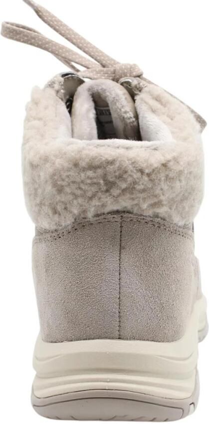 Skechers TREGO SNOW BREEZE Dames Instappers Taupe - Foto 3