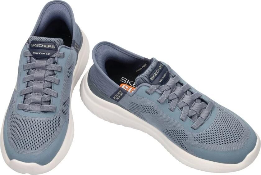 Skechers Fitness Schoenen Slip-ins Bounder 2.0. Emerged 232459-SLT SLATE - Foto 9