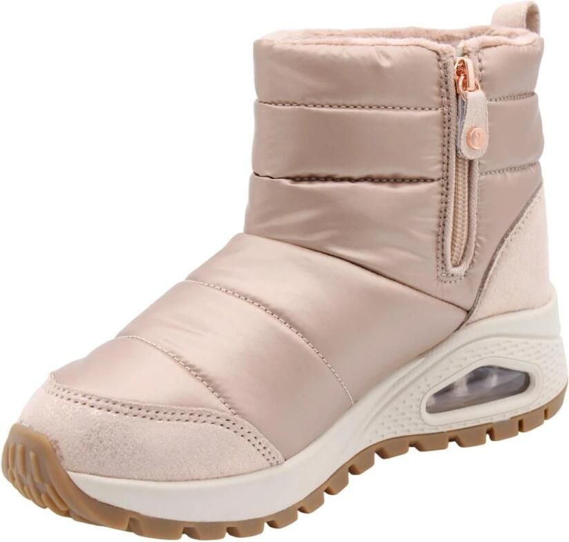 Skechers Uno Rugged Puffer Daze dames enkellaars roségoud - Foto 7