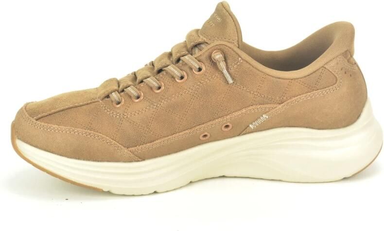 Skechers Camel + Stiksel Slip-In