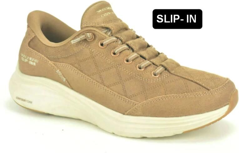 Skechers Camel + Stiksel Slip-In - Foto 3
