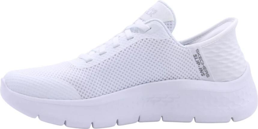 SKECHERS Sneakers laag 'Slipper Damen 124836 WHT Textil in weiß' wit - Foto 11