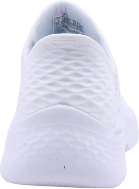 SKECHERS Sneakers laag 'Slipper Damen 124836 WHT Textil in weiß' wit - Foto 9