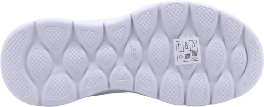 SKECHERS Sneakers laag 'Slipper Damen 124836 WHT Textil in weiß' wit - Foto 13