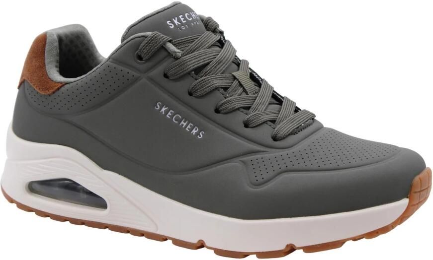 Skechers Sneakers UNO-SUITED ON AIR vrijetijdsschoen lage schoen veterschoen met modieuze sleehak - Foto 11
