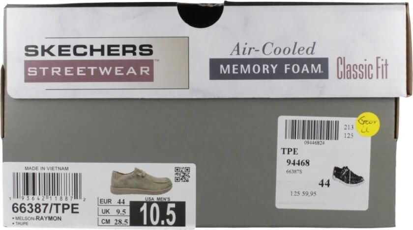 Skechers Casual Strand Loafer Schoen Beige Heren - Foto 2