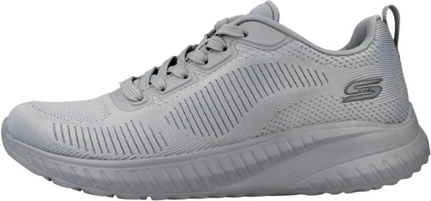 Skechers Sport BOBS SQUAD CHAOS FACE OFF Sneakers Dames grijs 117209 LTGY - Foto 7