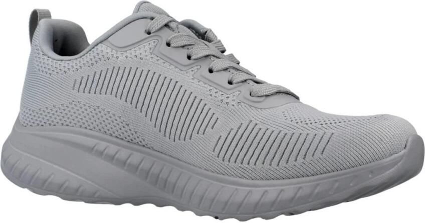 Skechers Sport BOBS SQUAD CHAOS FACE OFF Sneakers Dames grijs 117209 LTGY - Foto 9