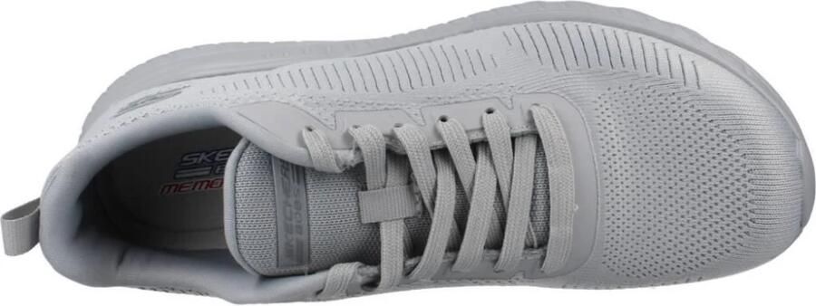 Skechers Sport BOBS SQUAD CHAOS FACE OFF Sneakers Dames grijs 117209 LTGY - Foto 12