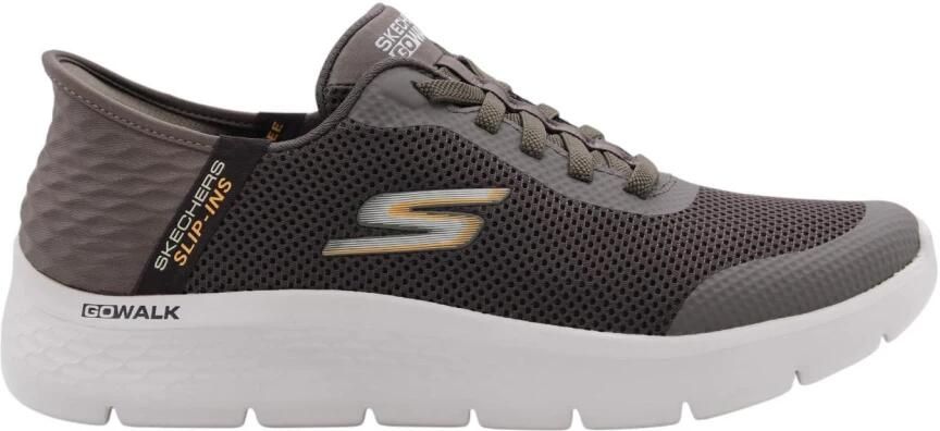 Skechers Hands Free Slip-ins Go Walk Flex Instappers Heren Bruin - Foto 9