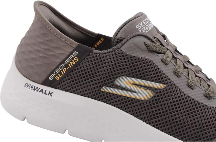 Skechers Hands Free Slip-ins Go Walk Flex Instappers Heren Bruin - Foto 10