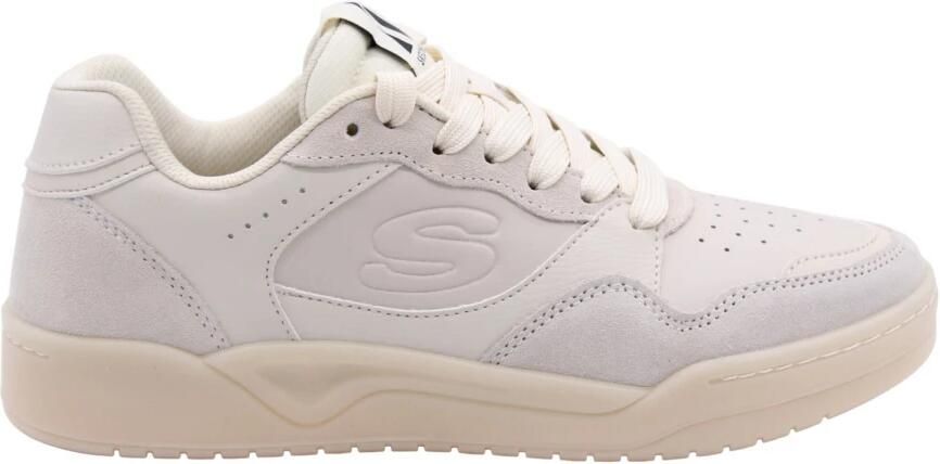 Skechers Koopa Court Volley Low Varsity Sneakers Laag Gebroken wit - Foto 8