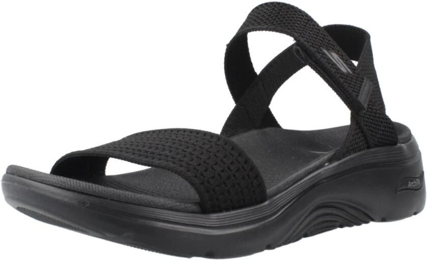Skechers Slip-Ins: Go walk Arch Fit 2.0 Sandalen Plat zwart - Foto 11