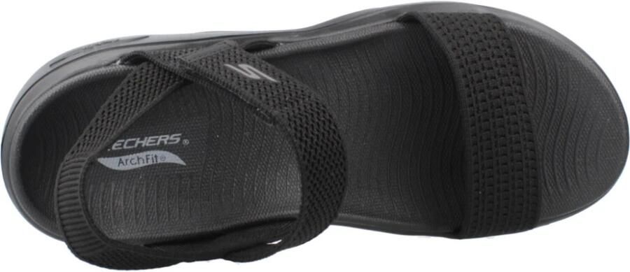 Skechers Slip-Ins: Go walk Arch Fit 2.0 Sandalen Plat zwart - Foto 15