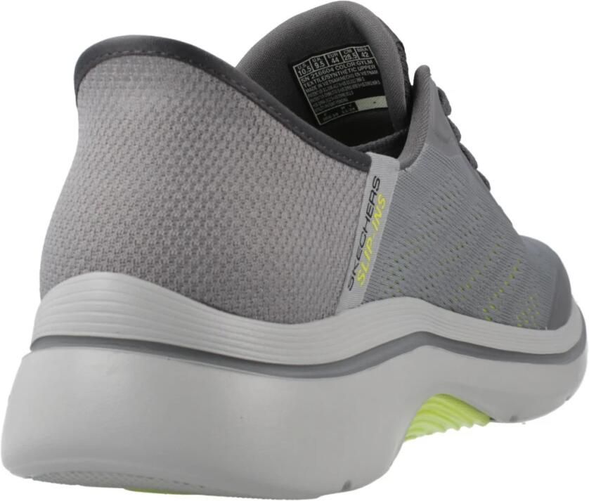 Skechers Slip-Ins Go Walk Arch Fit 2.0 Gray Lime - Foto 2