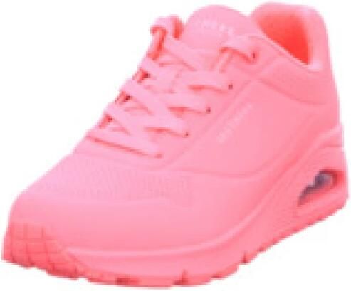 Skechers Sneakers met sleehak Uno Stand on Air vrijetijdsschoen lage schoen veterschoen met fijne perforatie - Foto 7