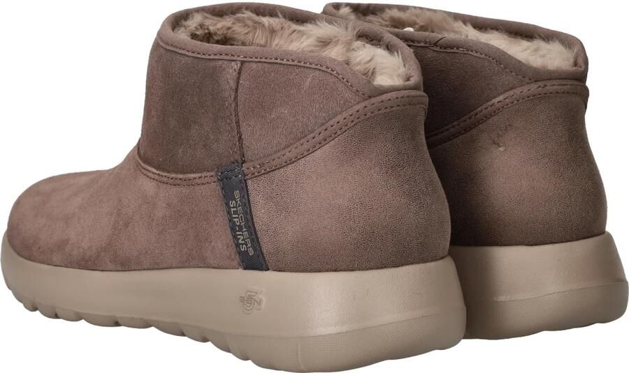 Skechers Hands Free Slip-Ins On-the-Go dames gevoerde boot Taupe - Foto 2