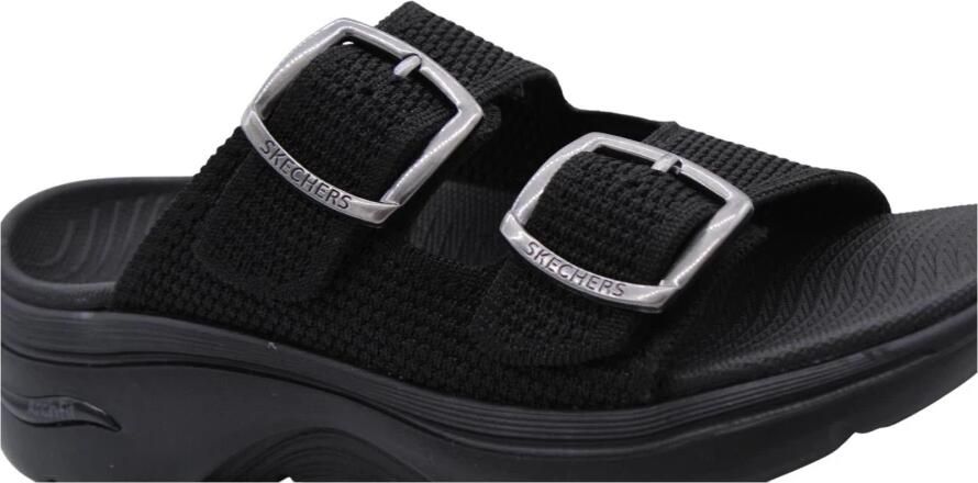 Skechers Sleehakmuiltjes GO WALK ARCH FIT 2.0 SANDAL-DESTINED sandaal pool slides zomerschoen met goga mat voetbed - Foto 3