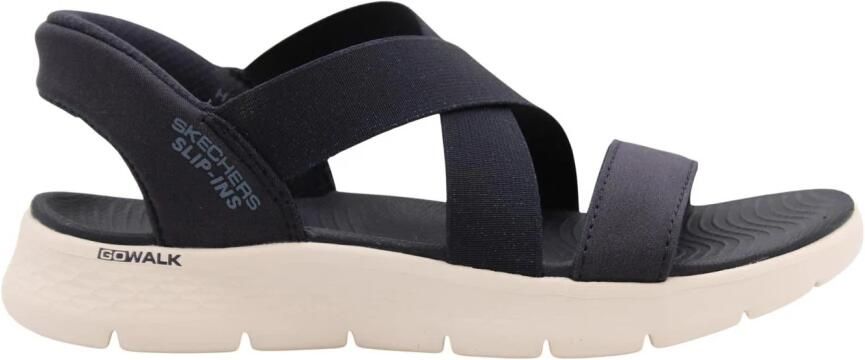 SKECHERS Sandaal ' Slip-Ins: Go Walk Flex Sandal Glimmer Up' donkerblauw - Foto 4