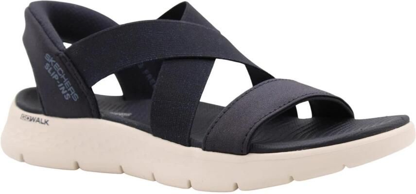 SKECHERS Sandaal ' Slip-Ins: Go Walk Flex Sandal Glimmer Up' donkerblauw - Foto 13