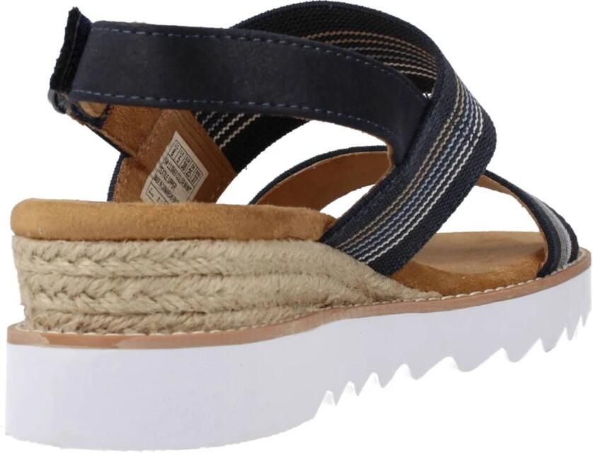 Skechers Sleehaksandaaltjes DESERT KISS HI-TEA TIME zomerschoen sandaal wig hak met memory foam - Foto 3