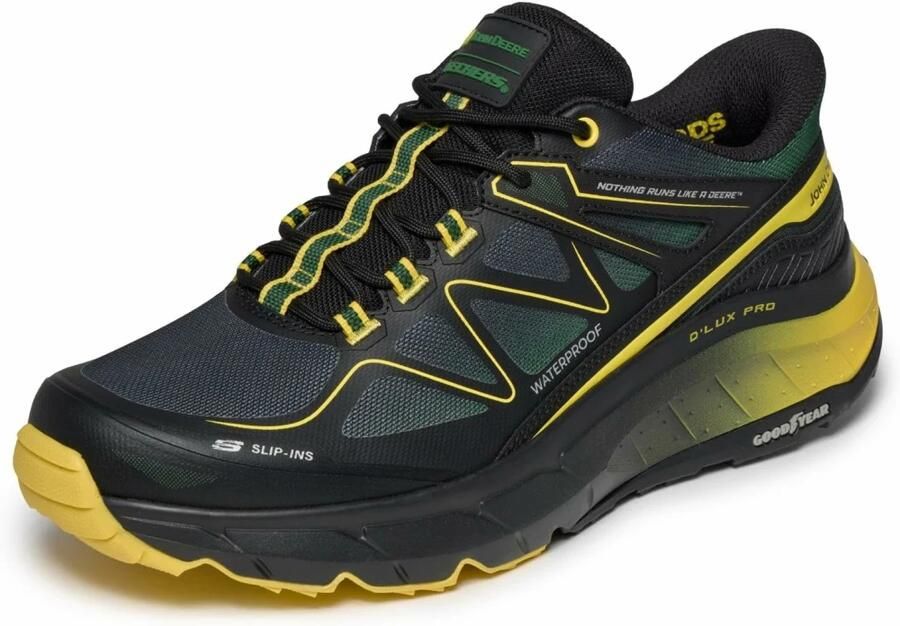 Skechers Slip-ins John Deere Waterproof Relaxed Fit D'Lux Pro Mannen Zwart Hardloopschoenen - Foto 3