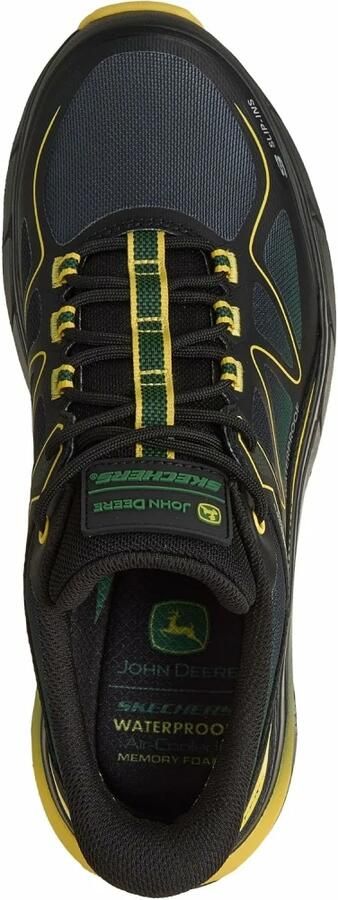Skechers Slip-ins John Deere Waterproof Relaxed Fit D'Lux Pro Mannen Zwart Hardloopschoenen - Foto 6
