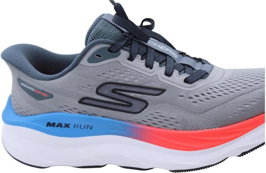 Skechers Slip-Ins Max Run Gray Multi - Foto 3