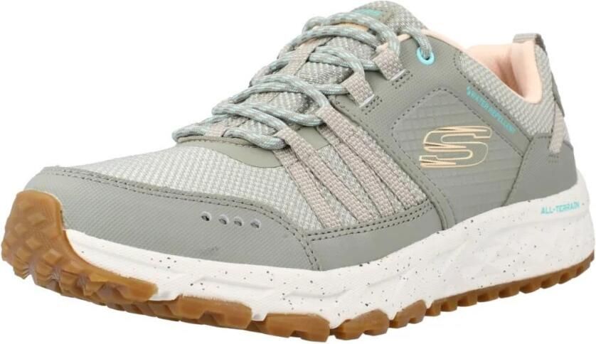Skechers Escape Plan Endless Pursuit Dames Sneakers Olijfgroen - Foto 5