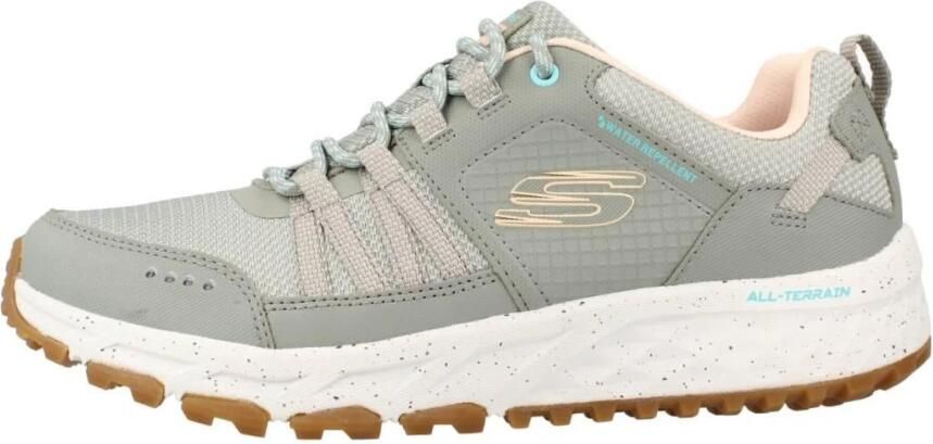 Skechers Escape Plan Endless Pursuit Dames Sneakers Olijfgroen - Foto 9