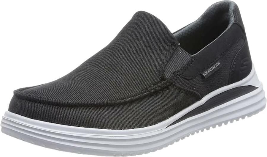 Skechers Stijlvolle MOC Sneakers voor Mannen Black Heren