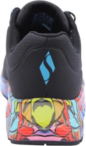 Skechers Sport Casual UNO RAVAGED LOVE Sneakers Vrouw 177918 BKMT - Foto 2
