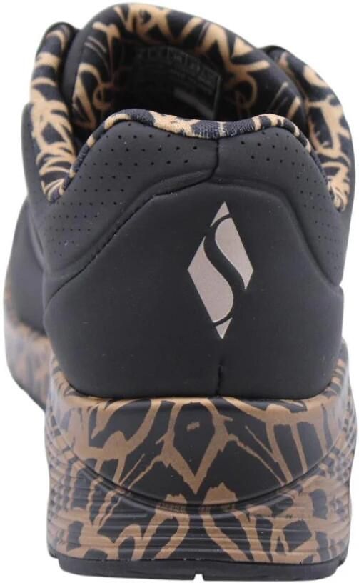 Skechers Sneakers met sleehak UNO-LOVING LOVE Vrijetijdsschoen lage schoen veterschoen met coole graffiti-print - Foto 2