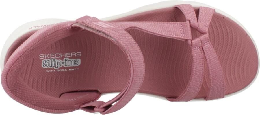 Skechers Sandalen GO WALK FLEX SANDAL-ILLUMINATE sandalette trekking sandaal met gogo mat voetbed - Foto 7