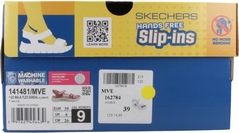 Skechers Sandalen GO WALK FLEX SANDAL-ILLUMINATE sandalette trekking sandaal met gogo mat voetbed - Foto 6