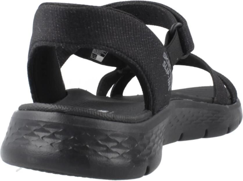 SKECHERS Sandaal ' Slip-Ins: Go Walk Flex Sandal Illuminate' zwart - Foto 8