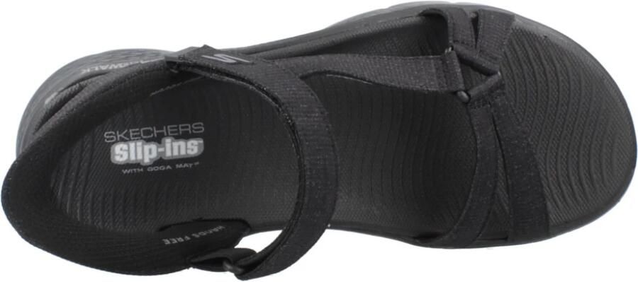 SKECHERS Sandaal ' Slip-Ins: Go Walk Flex Sandal Illuminate' zwart - Foto 11