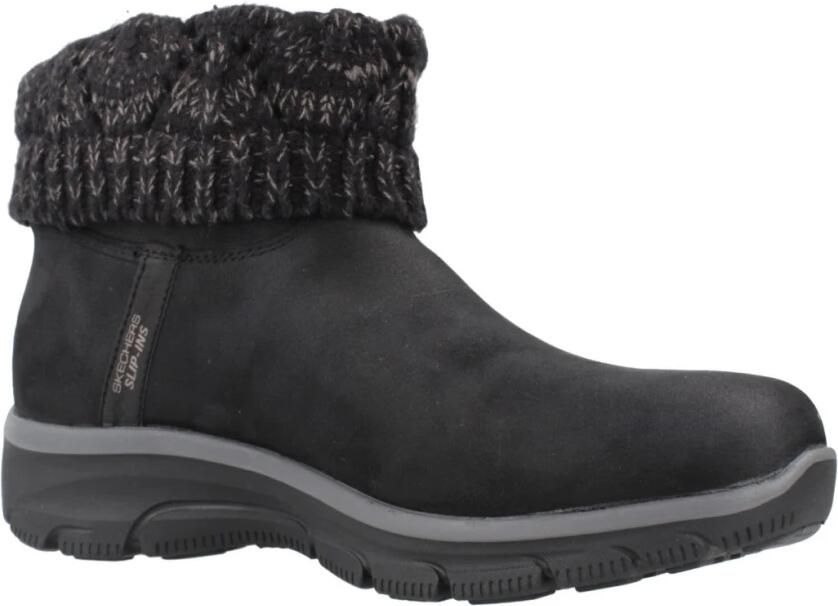 Skechers Slip-ins Relaxed Fit: Easy Going Cozy Weather 2 168033 BLK Zwart - Foto 10