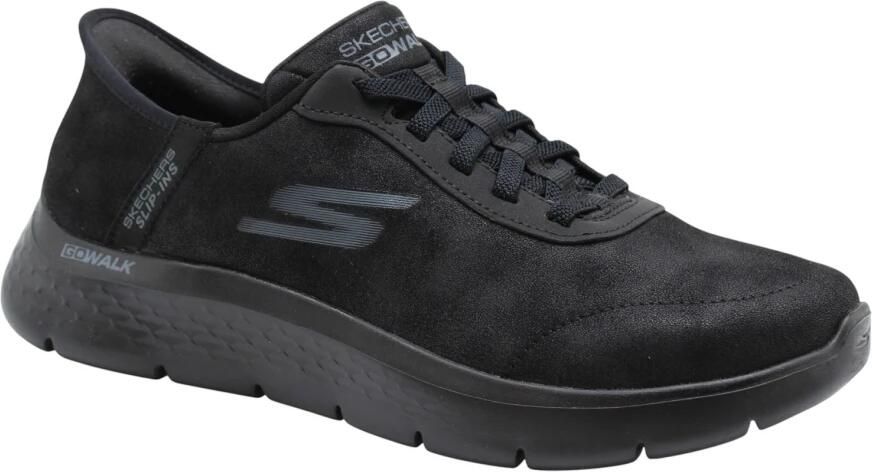 Skechers Slip-Ins: GO Walk Flex Smooth Motion 216326-BBK Mannen Zwart Sneakers - Foto 14