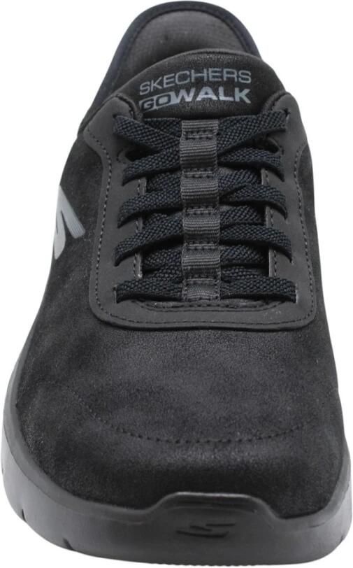 Skechers Slip-Ins: GO Walk Flex Smooth Motion 216326-BBK Mannen Zwart Sneakers - Foto 15