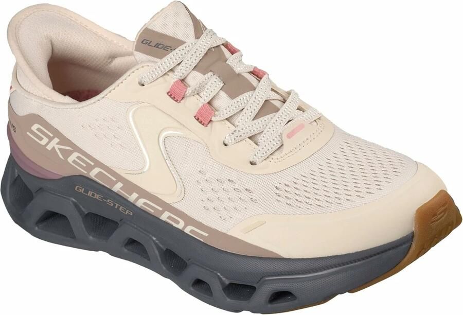 Skechers Instapper Hands-Free Slip-Ins Glide Step Alt NTGY Wit Grijs Machine Washable - Foto 10