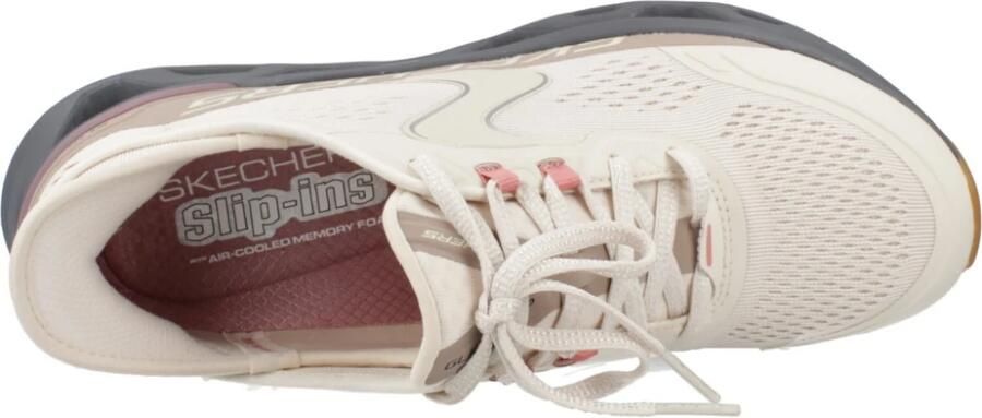 Skechers Instapper Hands-Free Slip-Ins Glide Step Alt NTGY Wit Grijs Machine Washable - Foto 3