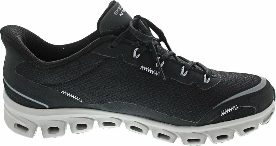 SKECHERS Sneakers laag zwart wit - Foto 5