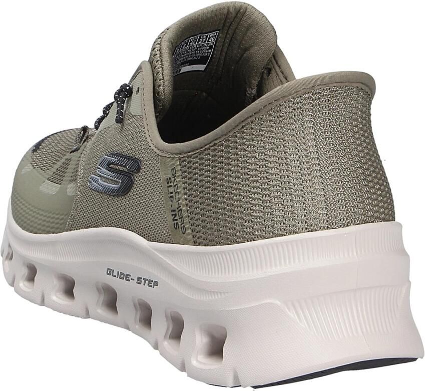 Skechers Slip Sneakers Unisex in Glide Step Pro Instappers groen - Foto 9