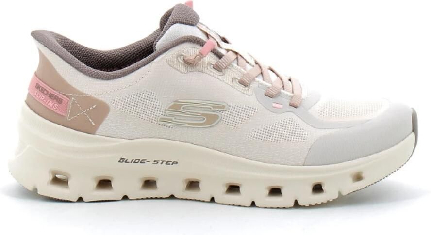 Skechers GLIDE-STEP PRO-PURE MOTION Dames Instappers Naturel