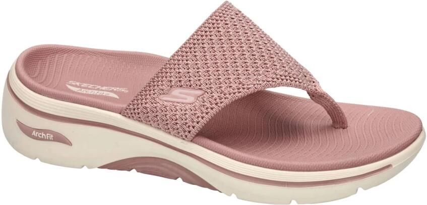 Skechers GO WALK ARCH FIT 2.0 SANDAL Dames Slippers Paars