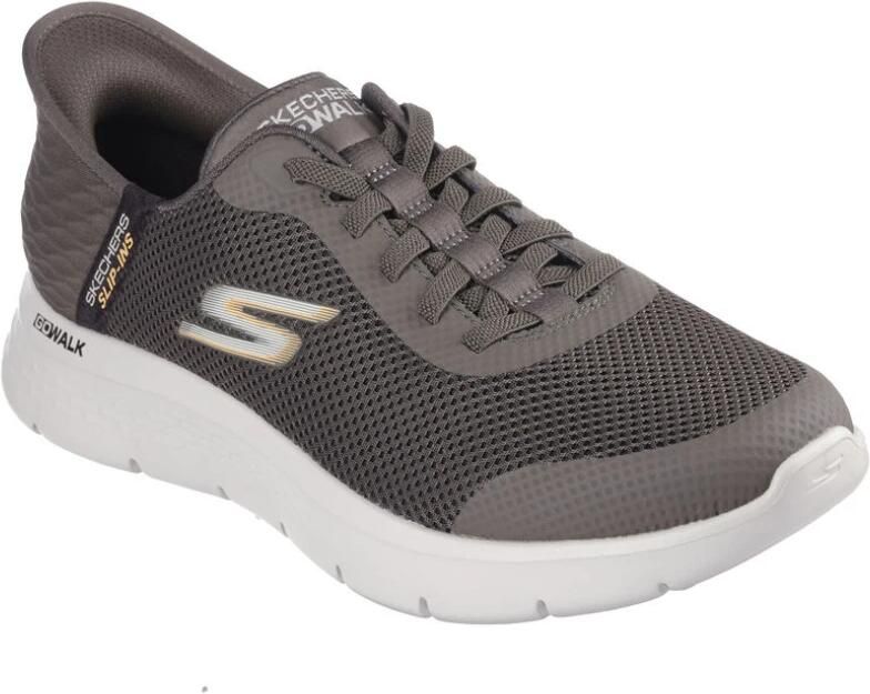 Skechers Hands Free Slip-ins Go Walk Flex Instappers Heren Bruin - Foto 11